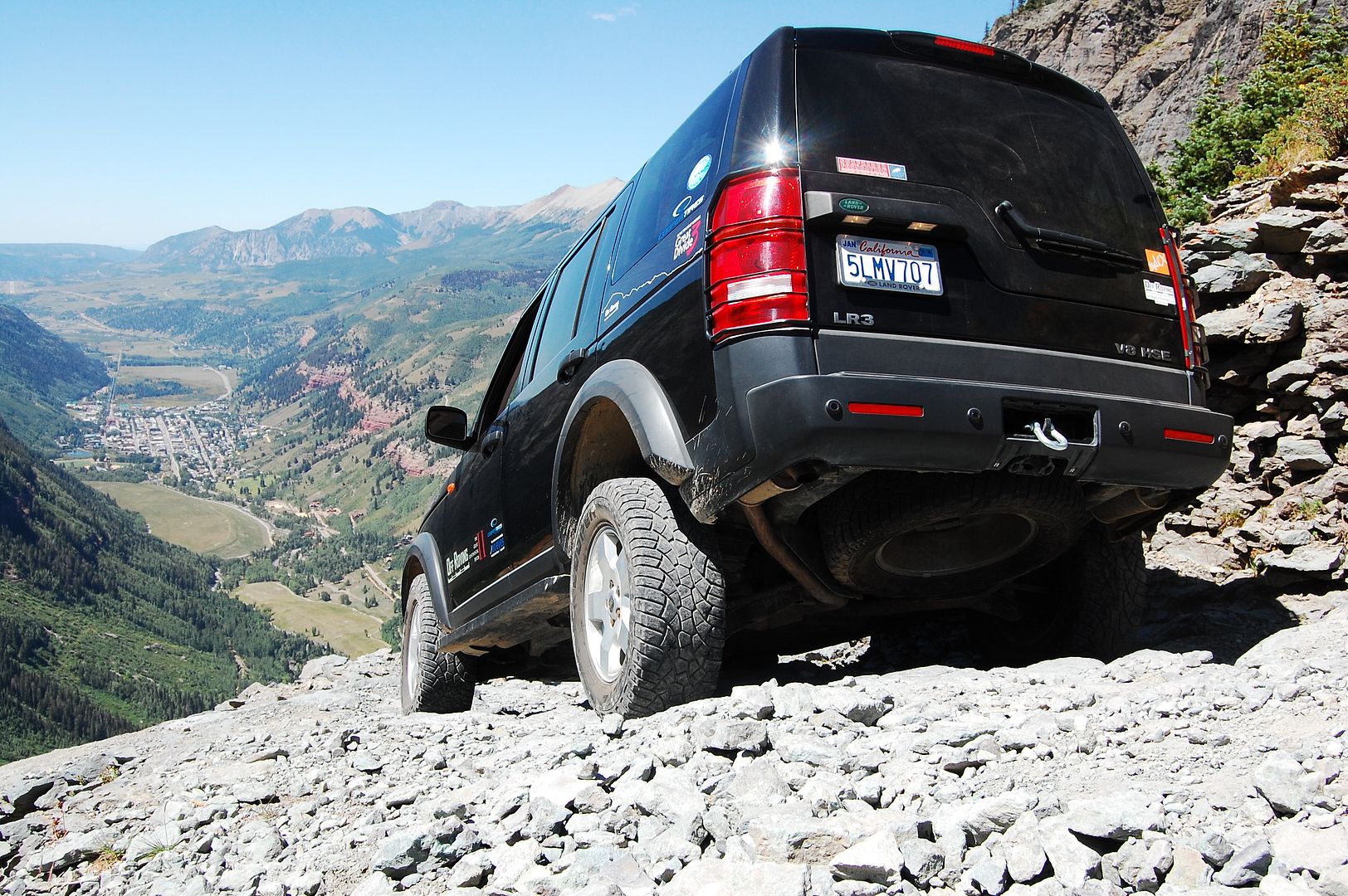 Telluride>Ouray>Silverton>Telluride in 2011 Range Rover Land Rover